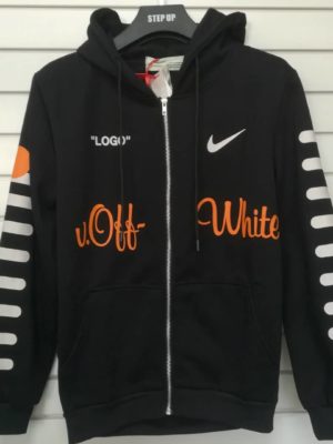 off white vpered 300x400 - Мужской худи Off White